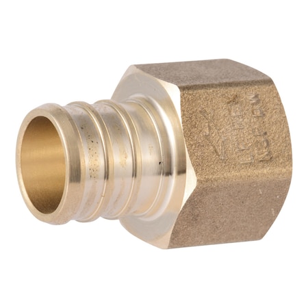 Sharkbite SharkBite 3/4 in. PEX Barb X 1/2 in. D FNPT Brass Adapter UC092LFA